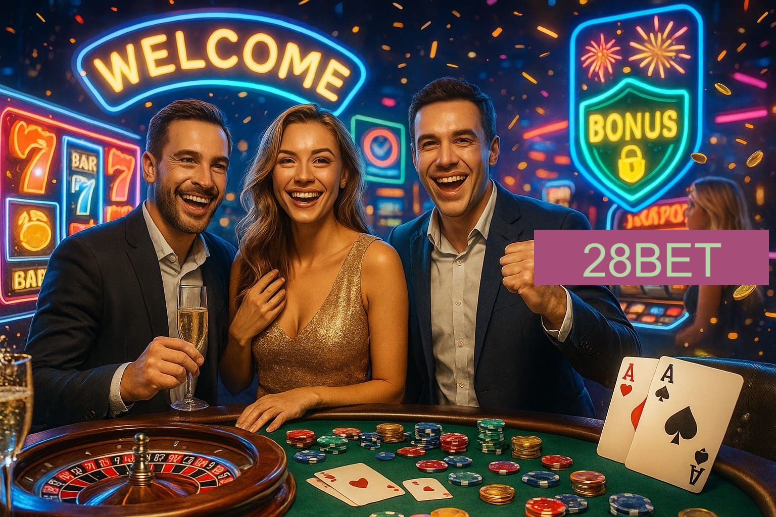 Jogos emocionantes no 28BET