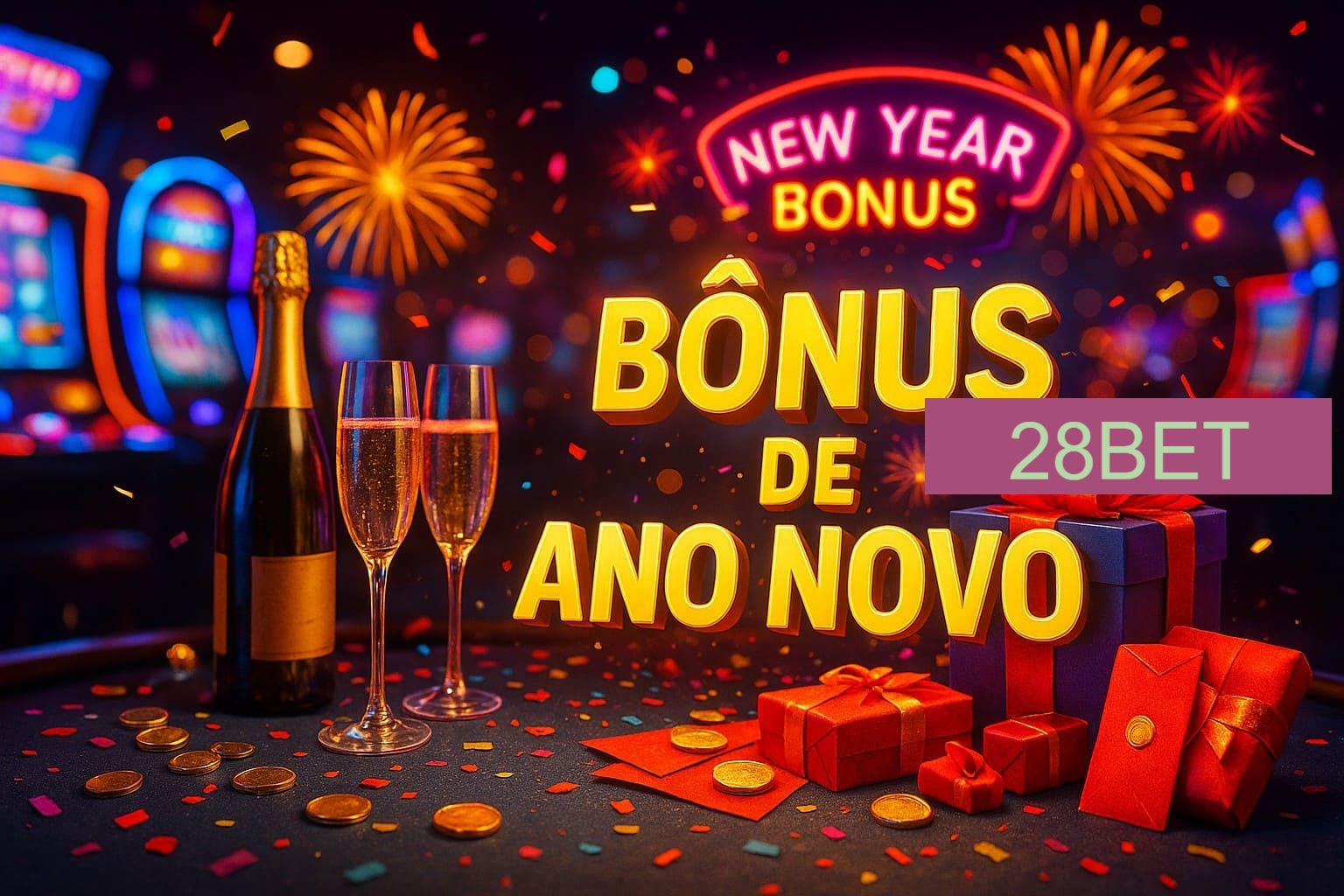 Promoções de Ano Novo no 28BET